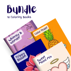 Playful Reverie Bundle – 10 Coloring Books