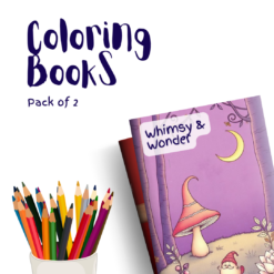 Whimsy & Wonder – 2 Coloring Books