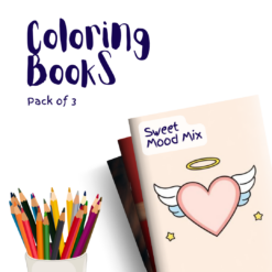 Sweet Mood Mix – 3 Coloring Books