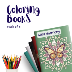 Wild Harmony – 5 Coloring Books